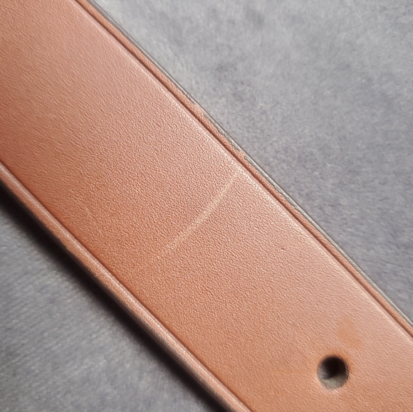 Authentic I Coach, Logo-Plaque belt, Brown, 38" - Picture 5 of 6